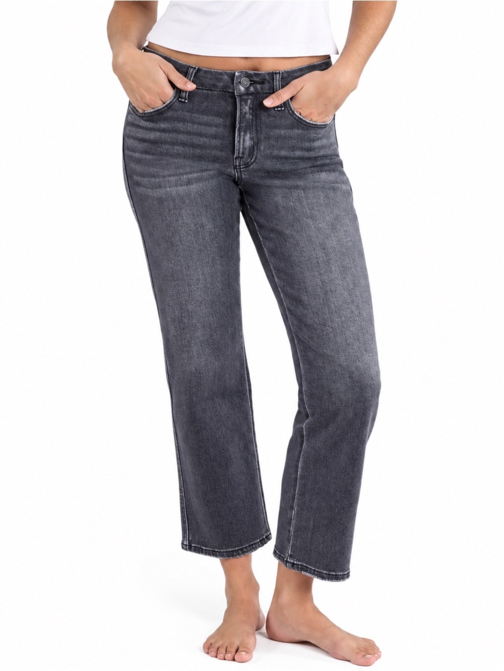 Vervet By Flying Monkey Melissa Mid-Rise Straight Jeans NWT